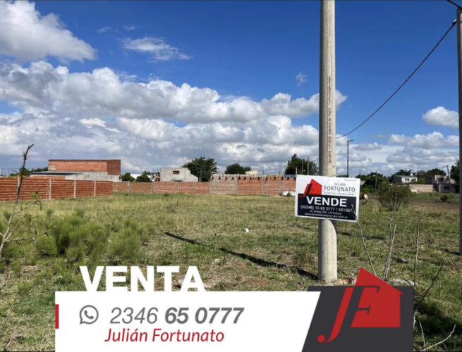 Lote calle Tucumán y Francia